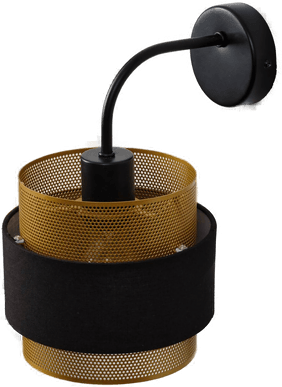 Osram Decor Hornet vegglampe, svart/gull