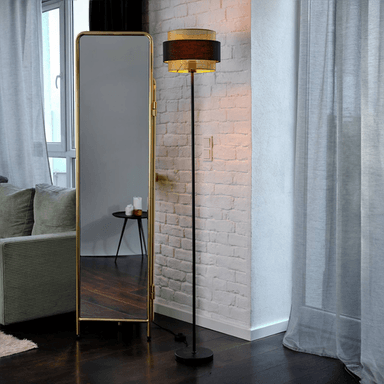 Osram Decor Hornet gulvlampe, svart/gull