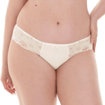 Rosa Faia Colette High Waist Brief Benhvit