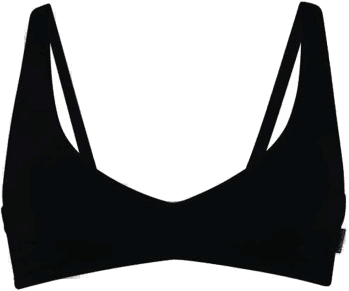 Rosa Faia Pure Bikini Top Svart