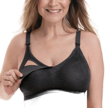 Anita Maternity Essential Lace Bralette Mørkgrå