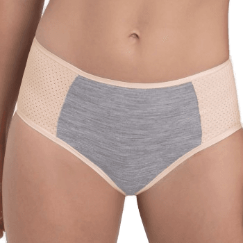 Anita Sports High Waist Panty Plus Rosa/Grå