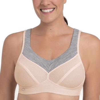 Anita Active Wool Sport Bra Rosa/Grå