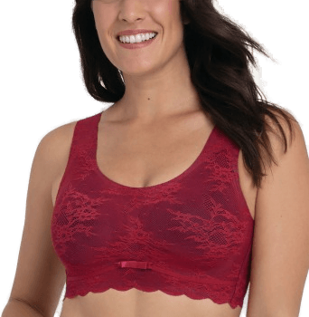 Anita Essentials Lace Bralette Rød