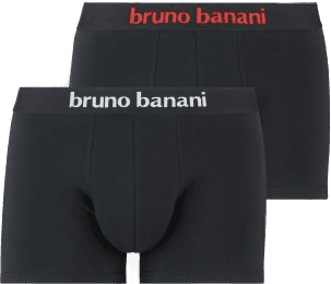 Bruno Banani Flowing Shorts Svart/Hvit