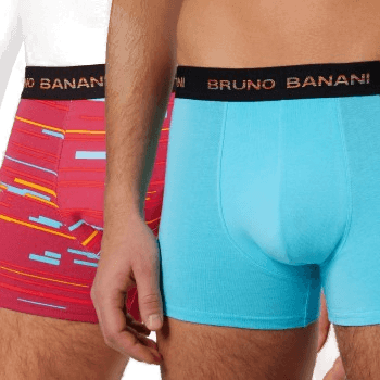 Bruno Banani 2P Connect Boxer Rød/Blå