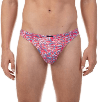 Bruno Banani Premium Line String Rosa Mønster