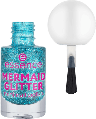 Essence Mini Nail Polish 07 Mermaid Glitter