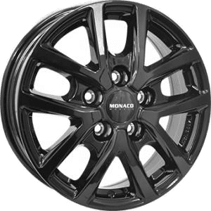 Monaco CL2T Gloss Black 6.5x16 5/118 ET66 B71.1