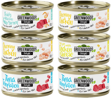 Greenwoods Delight 6 x 70 g