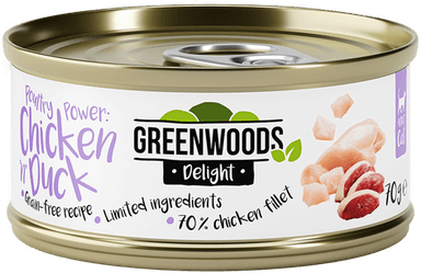 Greenwoods Delight kyllingfilet med and 70 g