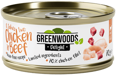 Greenwoods Delight kyllingfilet 24 x 70 g