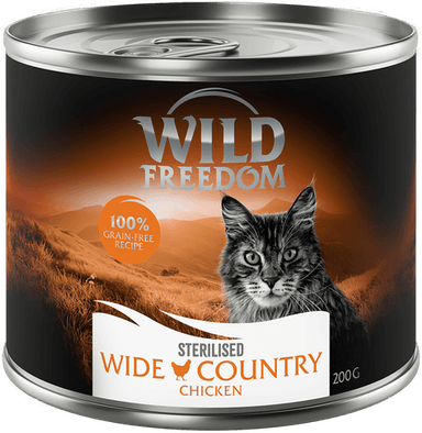 Wild Freedom Adult Sterilised Kylling 6 x 200 g