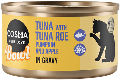 Cosma Bowl Thunfisk med tunfiskrogn 12 x 80 g