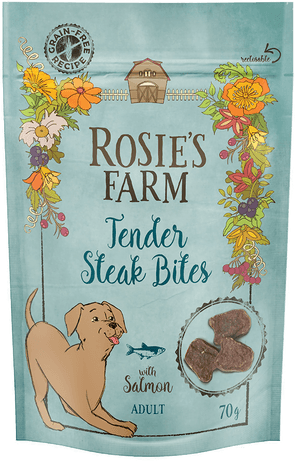 Rosies Farm Tender Steak Bites 3 x 70 g
