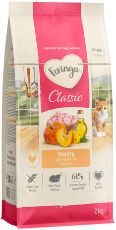 Feringa Kitten Classic Fjærkre 2 kg