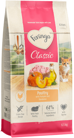 Feringa Kitten Classic Fjærkre 6,5 kg