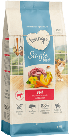 Feringa Adult Single Meat Storfekjøtt 2 kg