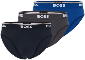 BOSS 3P Power Brief Grå/Blå