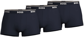 BOSS Cotton Stretch Trunks Mørkblå
