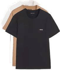 Boss BLACK 3-Pack T-Shirt Beige/White/Black