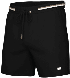 BOSS Badebukser Lio Terry Shorts Svart
