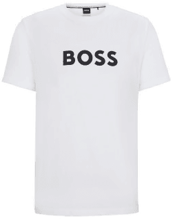 BOSS T Shirt RN Hvit