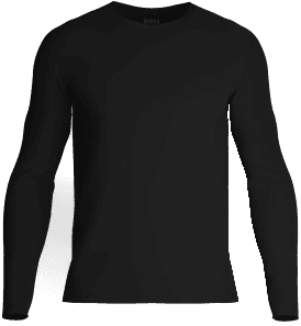 BOSS Infinity Long Sleeve Shirt Svart