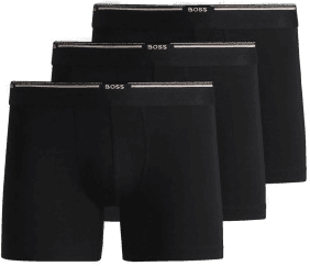 BOSS Bamboo Boxer Brief Svart