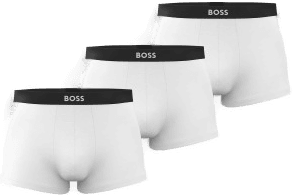 BOSS 3P Trunk Hvit Herre
