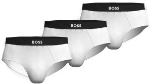 Boss 3P ONE HipBr Briefs Hvit