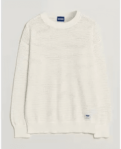 Hugo Boss Sanjou Genser Hvit