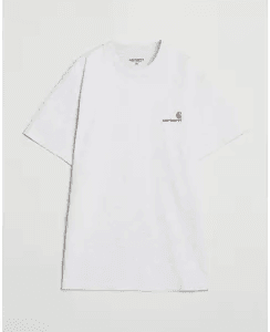 Carhartt WIP American Script T-Shirt Ash Heather