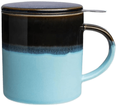 Tranquillo Industrial kopp med lokk 41 cl blå