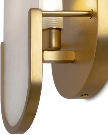 Maytoni vegglampe Marmo, gull