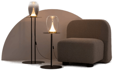 Maytoni LED-bordlampe Splash, klar