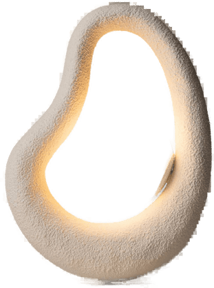 Maytoni LED-bordlampe Opus, hvit