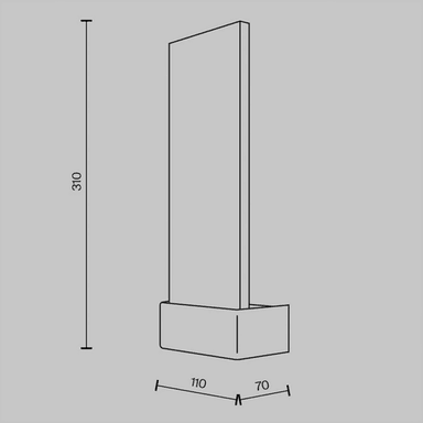 Maytoni LED-vegglampe Ornamentert, krom