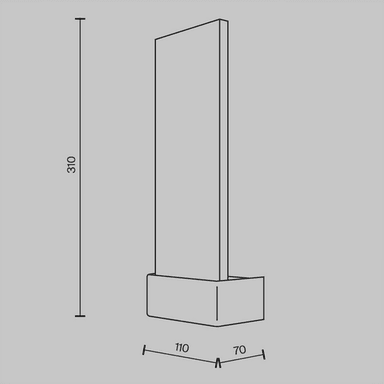 Maytoni LED-vegglampe Ornamentert, messing