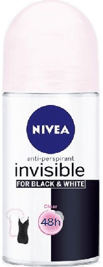 Nivea Invisible Clear Deodorant Roll-On 50ml