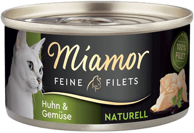 Miamor Fine Filets Naturelle Kylling og grønnsaker