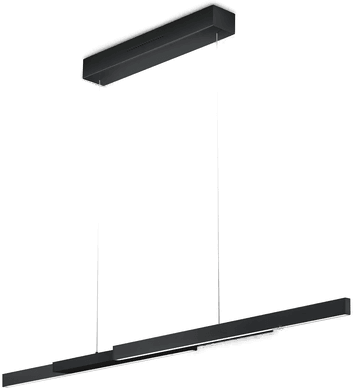 Knapstein LED-hengelampe Lara-L205 svart