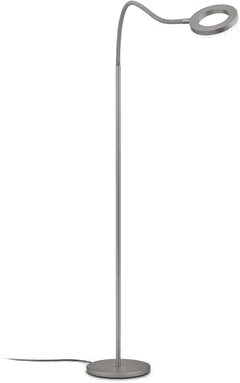 Knapstein LED-gulvlampe Tessa-Flex, antrasitt