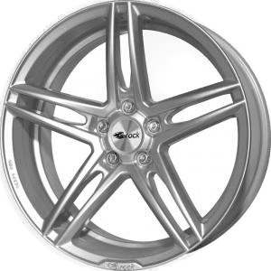 Brock B33 Crystal Silver 8.5x18 5/114.3 ET38 B72.6