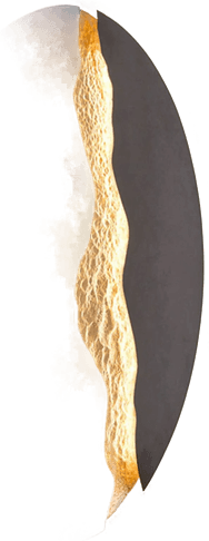 Holländer Lava LED-vegglampe, Ø 80 cm