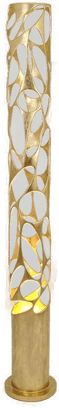 Holländer Talismano gulvlampe, gullfarget