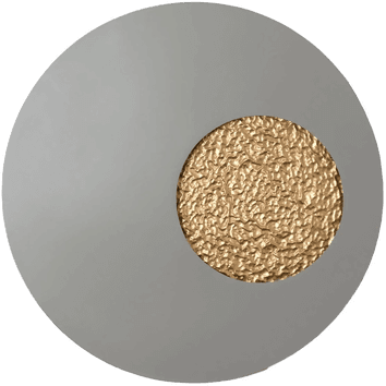 Holländer LED-vegglampe Luna, Ø 80 cm