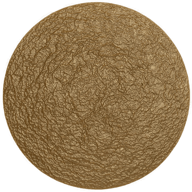 Holländer LED-vegglampe Meteor, gullfarget