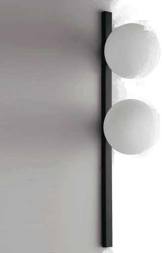 Ecolight Pluto vegglampe, 2 lyskilder