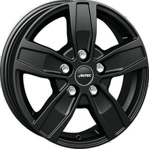 AUTEC QUANTRO Dull Black 6.5x16 5/160 ET60